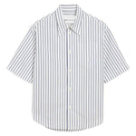 Camicia Ami de Coeur a righe in bianco Ami Paris - donna 