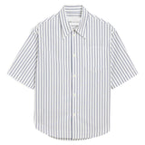 Camicia Ami de Coeur a righe in bianco Ami Paris - donna 