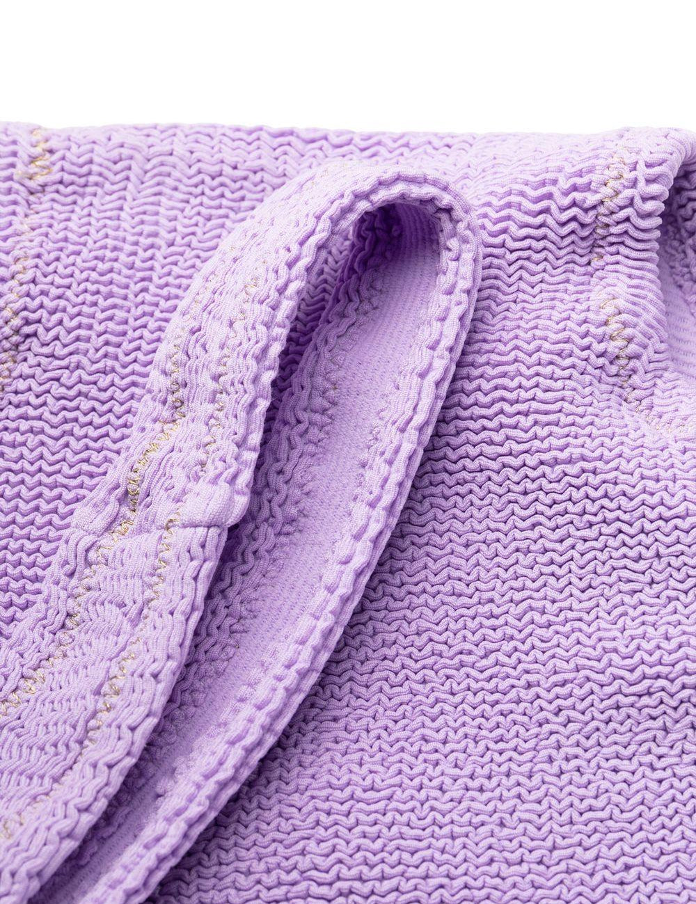 Costume intero Ruby a coste in lilla - REINA OLGA donna 