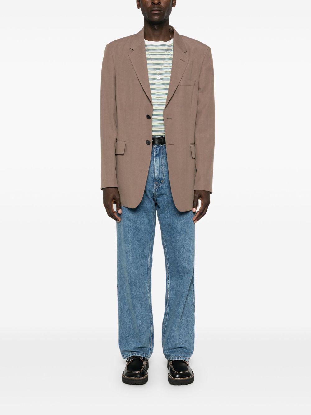 Jeans Third Cut con cinque tasche in blu Our legacy - uomo 