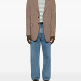 Jeans Third Cut con cinque tasche in blu Our legacy - uomo 