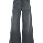 Jeans Tokyo con risvolto in grigio Ag jeans - donna 