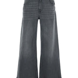 Jeans Tokyo con risvolto in grigio Ag jeans - donna 