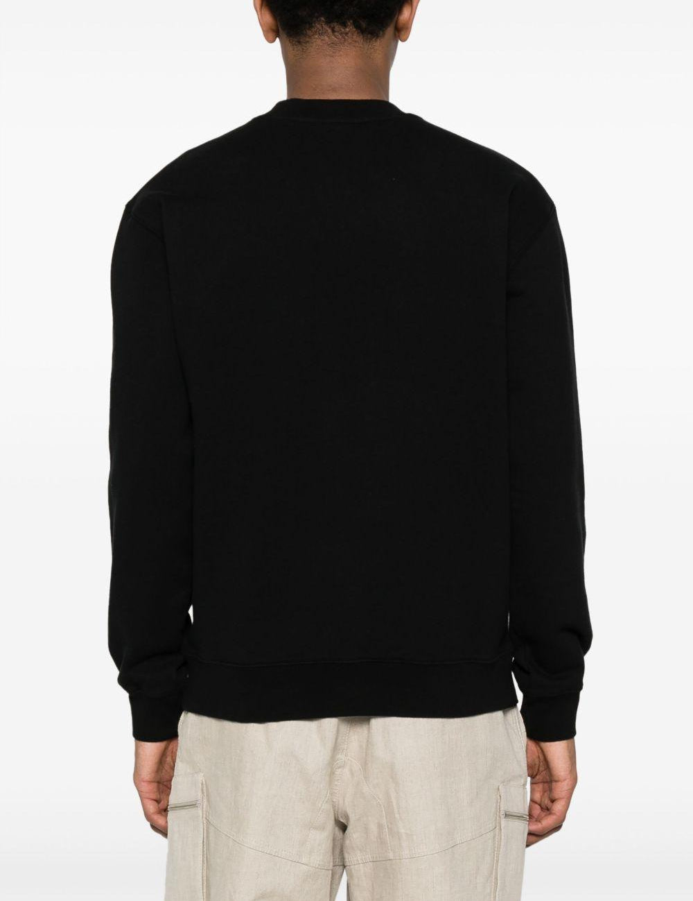 Felpa Le Sweatshirt Gros Grain in nero 