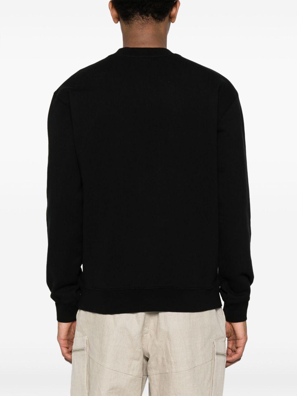 Felpa Le Sweatshirt Gros Grain in nero 