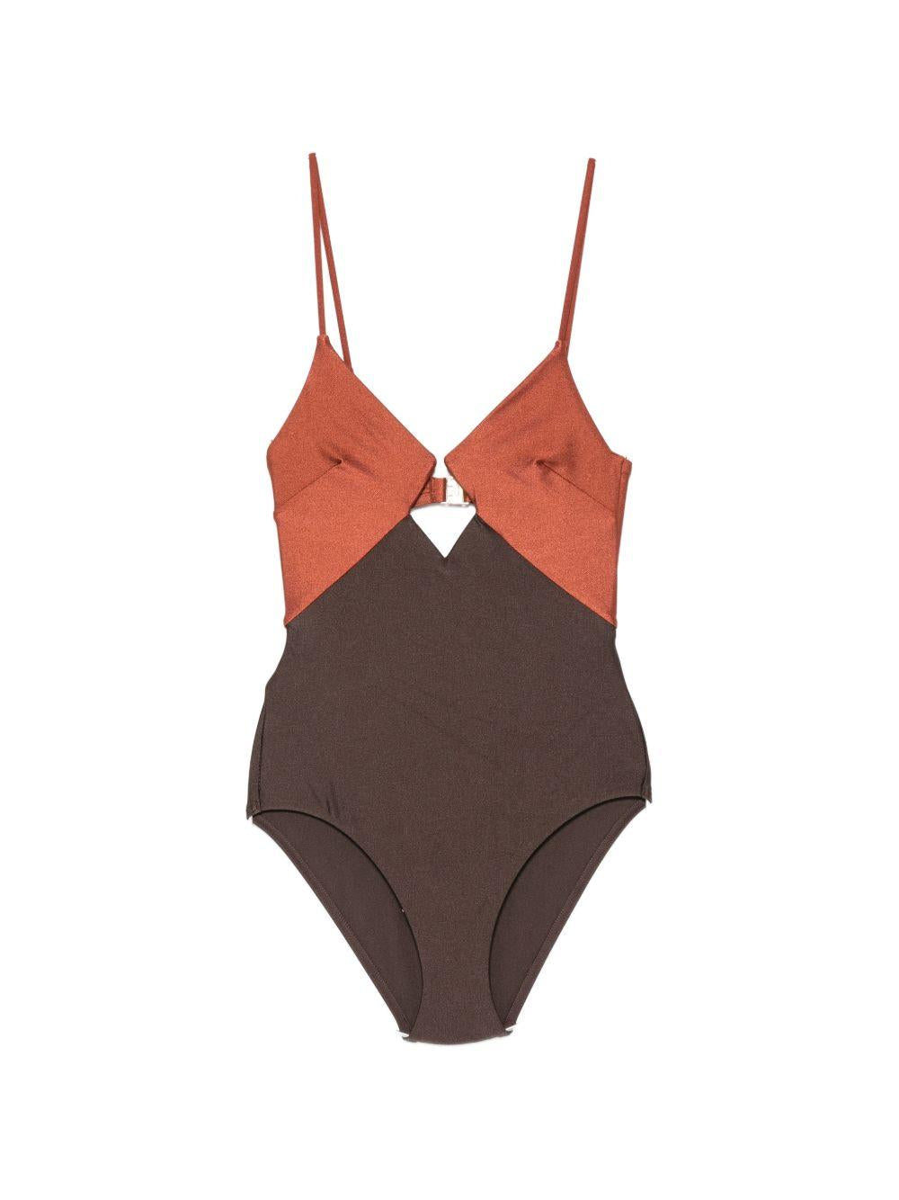 Costume da bagno Aster con cut-out multicolore 