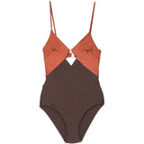 Costume da bagno Aster con cut-out multicolore 