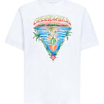 T-shirt Innocence Triangle in bianco Casablanca - uomo 