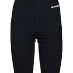 Shorts biker in cotone in nero Jil Sander - donna 