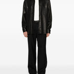 Giacca in pelle in nero Simkhai - uomo 