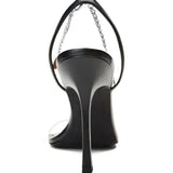 Sandali ariana con charm in nero Alexander Wang - donna 