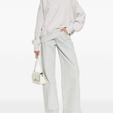 Sneakers super star glitter in avorio e argento golden goose - donna 