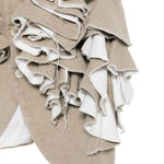 Gilet con ruches in grigio Comme Des Garçons - donna 