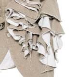 Gilet con ruches in grigio Comme Des Garçons - donna 