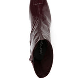 Stivaletti70mm in bordeaux di Courrèges - donna 