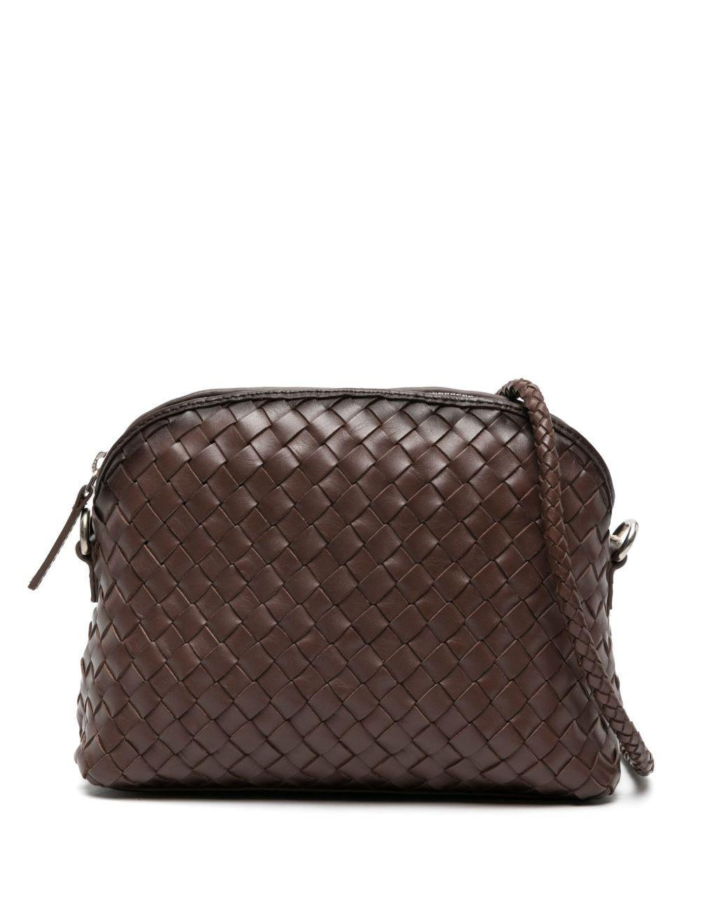 Borsa a tracolla Fellini in marrone scuro Dragon Diffusion - donna 