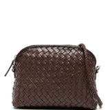 Borsa a tracolla Fellini in marrone scuro Dragon Diffusion - donna 