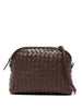 Borsa a tracolla Fellini in marrone scuro Dragon Diffusion - donna