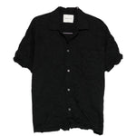 Giilet con bottoni in nero Gongdid design - uomo 
