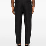 Pantaloni con pieghe in nero Briglia 1949 - uomo 
