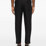 Pantaloni con pieghe in nero Briglia 1949 - uomo 