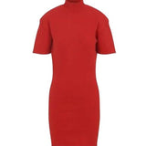 Abito la robe maille castagna in rosso Jacquemus - donna 