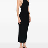 Abito midi tablier in blu scuro Jacquemus - donna 