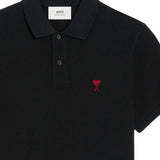 Polo Ami de Coeur in nero 