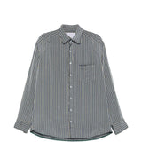 Camicia a righe in grigio Kolor - uomo 