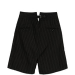Pantaloncini gessati in nero Namacheko - uomo 