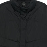 Cappotto imbottito con coulisse in nero Bacon - donna 