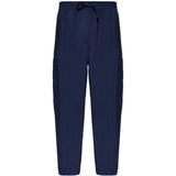 Pantaloni con tasche con coulisse in blu Kenzo - uomo 