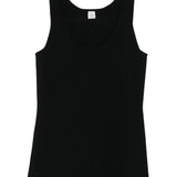 Canotta in maglia in nero Toteme - donna 