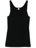 Canotta in maglia in nero Toteme - donna