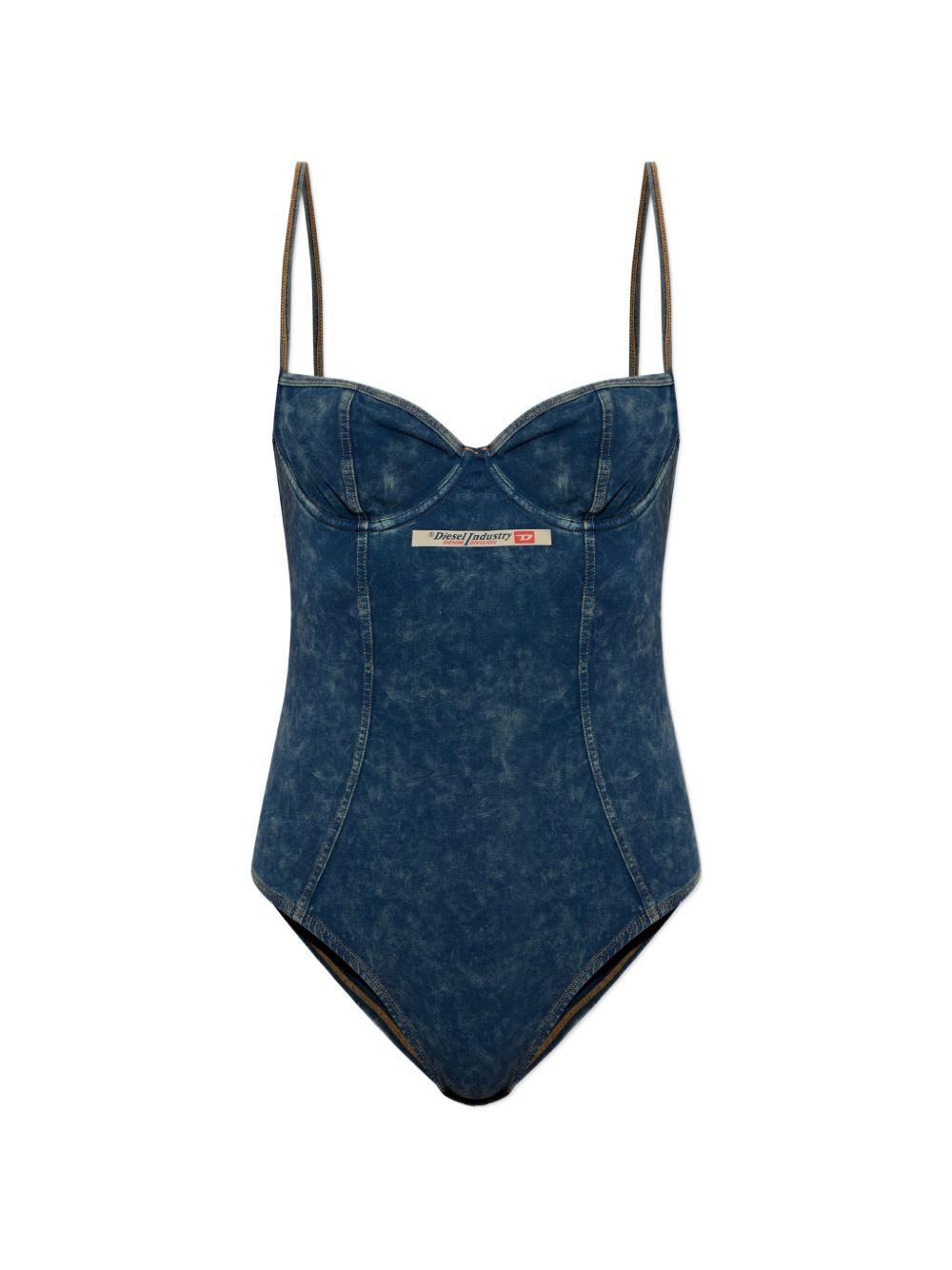 Body tilda-dnm in blu Diesel - donna 