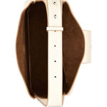 Borsa a spalla con fibbia H in avorio Hogan - donna 
