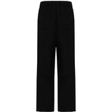 Pantaloni con vita elasticizzata in nero Laneus - uomo 
