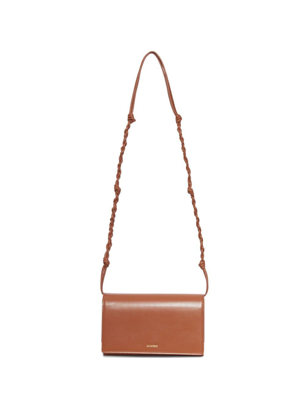 Borsa a tracolla Tangle in marrone Jil Sander - donna 