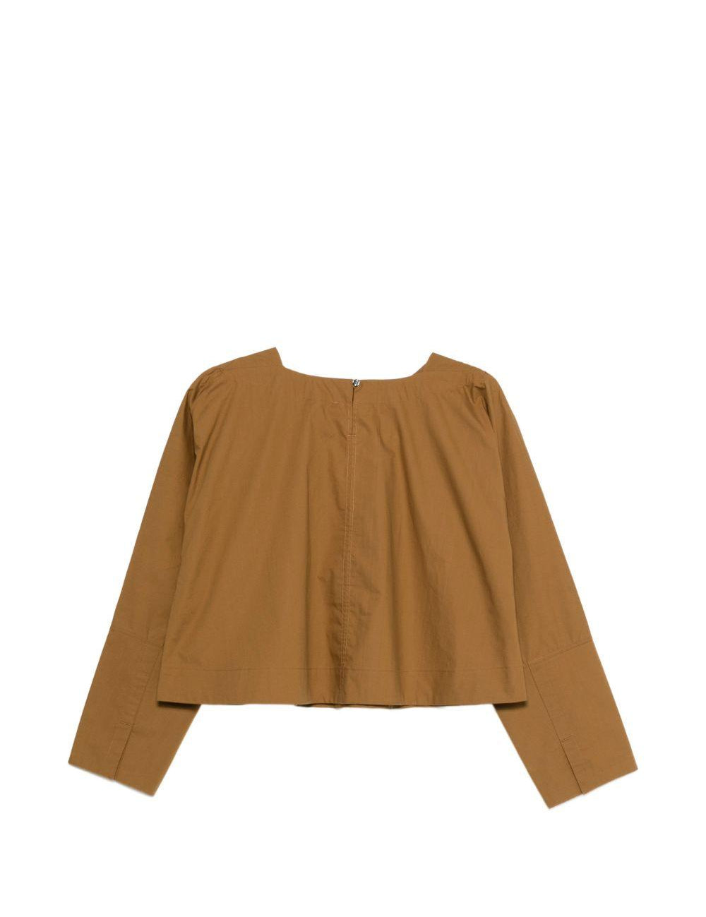 Top a maniche lunghe in marrone Soeur - donna 