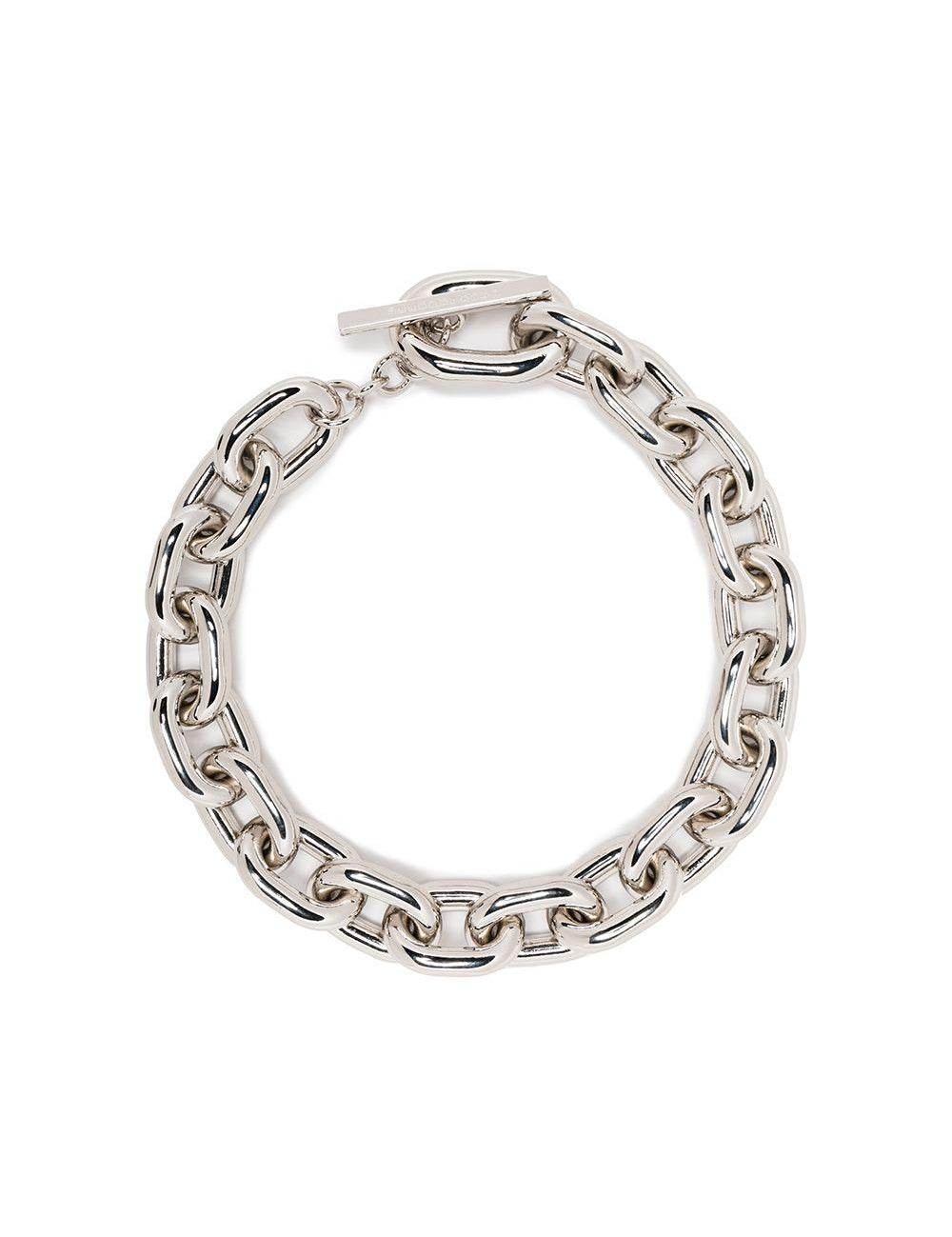 Collana a catena in argento Rabanne - donna 