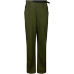 Pantaloni a gamba dritta con cintura a contrasto in verde The north face - uomo 