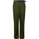 Pantaloni a gamba dritta con cintura a contrasto in verde The north face - uomo 