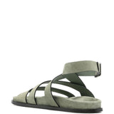 Sandali in pelle in verde Alohas - donna 