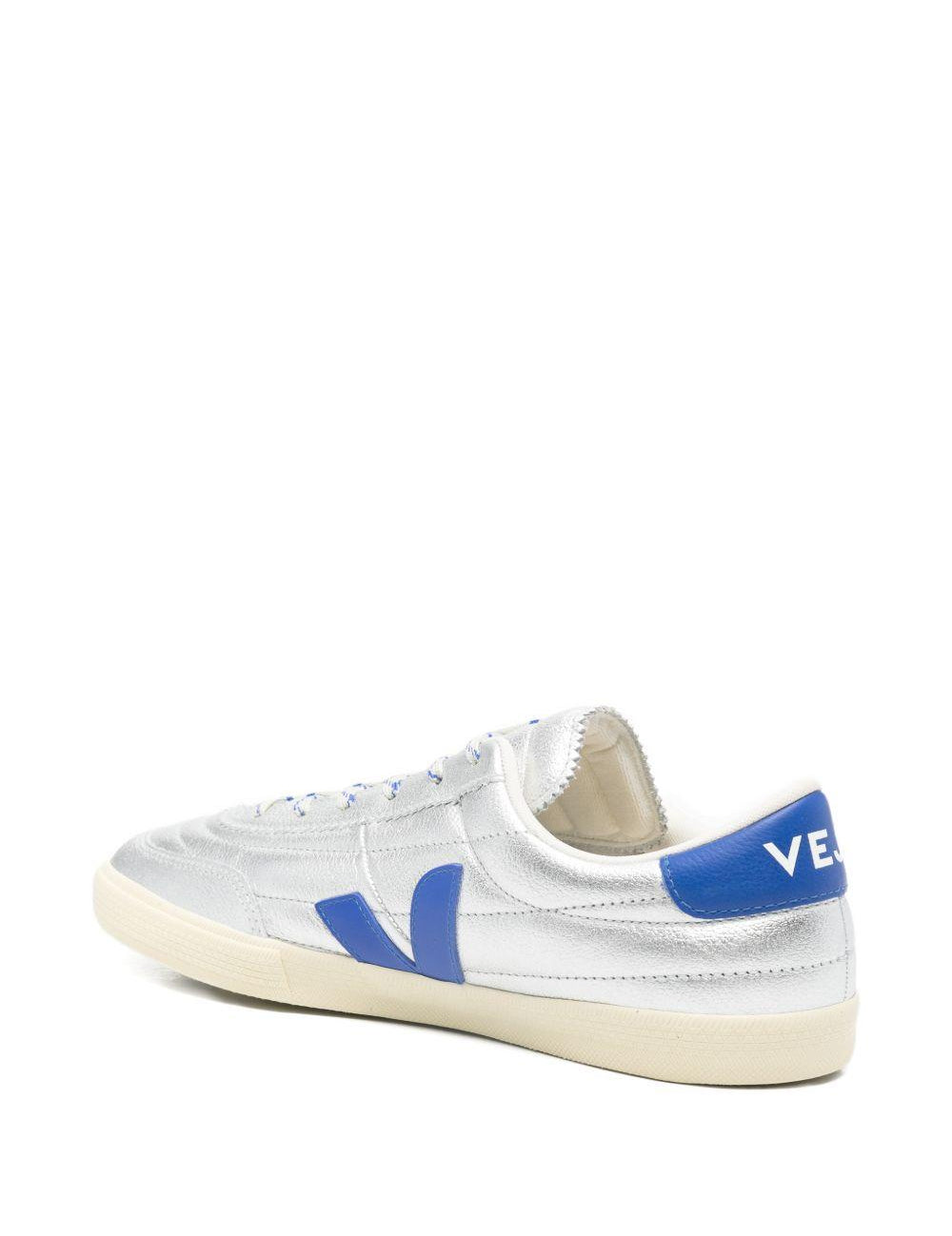 Sneakers basse panenka in argento Veja - donna 