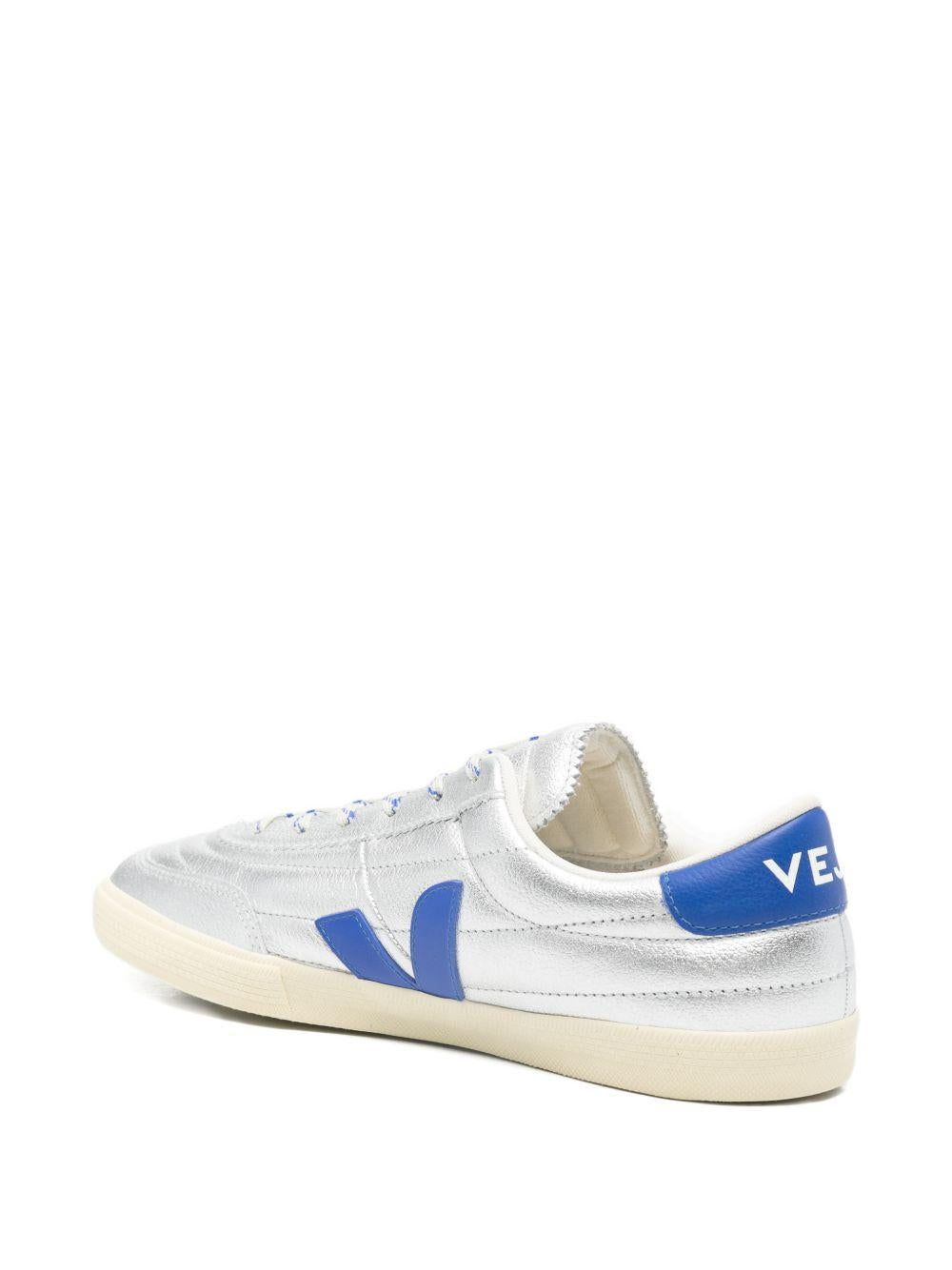 Sneakers basse panenka in argento Veja - donna 
