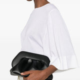 Clutch bios media in nero Themoirè - donna 