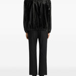 Giacca oversize in vinile in nero Courrèges - donna 