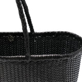 Borsa tote intrecciata b.weave in nero Dragon diffusion - donna 