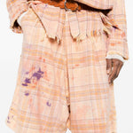 Shorts Jesse Carpenter in marrone R13 - donna 