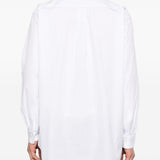 Camicia con cut-out in bianco Comme des Garçons Homme Plus - uomo 